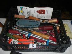 A box of assorted tools. COLLECT ONLY.
