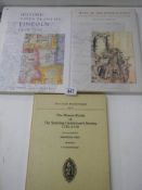 Two Lincolnshire map books and another Lincolnshire related book.
