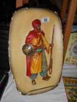 A Bosson's wall plaque of Arab Warrior (dated 1959)