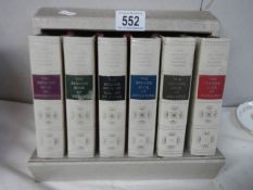 A set of six Readers Digest Bedside Library books.