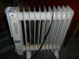 An oil filled radiator. COLLECT ONLY.