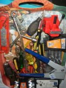 A mixed lot of tools including new.