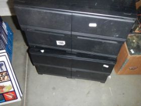 A set of video storage drawers, COLLECT ONLY.