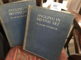 2x Angling in British Art by W.Shaw Sparrow Books