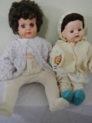 Two vintage dolls.