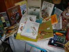 A quantity of bird related books.