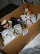 A box of assorted ceramics, COLLECT ONLY.
