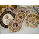 A mixed lot of mainly commemorative collector's plates.