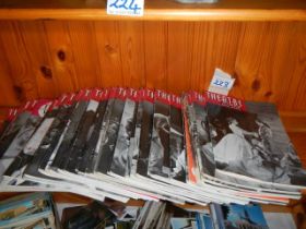 A quantity of Theatre World magazines.