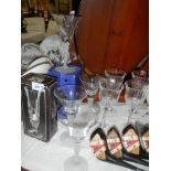 A quantity of cocktail glasses etc.,