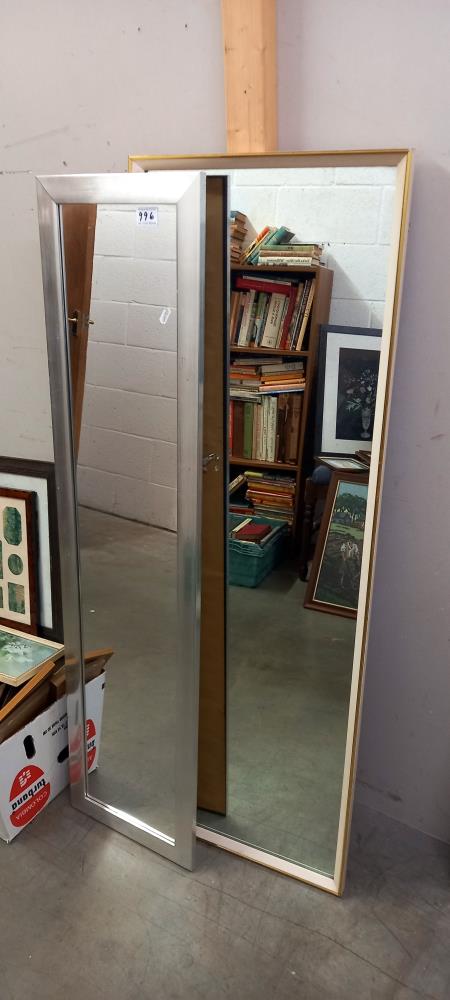 2 Large mirrors COLLECT ONLY