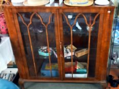 A 1930s display cabinet COLLECT ONLY
