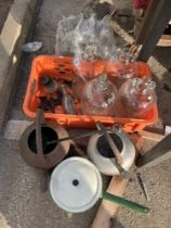 A good lot of vintage pans, kettles etc COLLECT ONLY