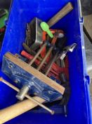 A box of tools & vice etc COLLECT ONLY