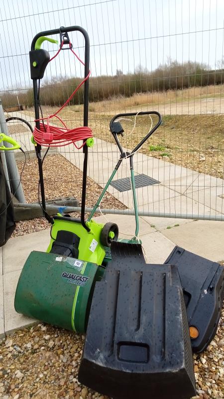 2 lawnmowers COLLECT ONLY