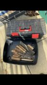 A quantity of heavy duty cold chisels / pry bars COLLECT ONLY