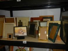 A mixed lot of picture and photo frames, COLLECT ONLY.