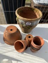A collection of terracotta COLLECT ONLY
