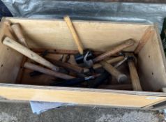 A box of hammers COLLECT ONLY