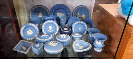 A good lot of Wedgwood Jasperware