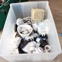 A box of electricals