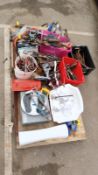 A large lot of miscellaneous items including tools (Mostly scrap)