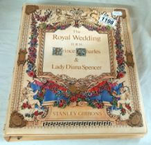 A Stanley & Gibbons Royal wedding Prince Charles & Lady Diana Spencer stamp album