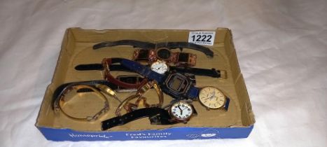 A tray of wrist watches