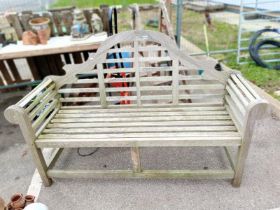 A good quality garden bench