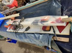 2 Trailer boards & accessories COLLECT ONLY