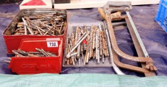2 Boxes of quality drill bits (Dormer) etc COLLECT ONLY