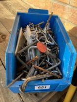 A box of Allen keys COLLECT ONLY