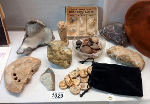 A selection of mixed gem stones