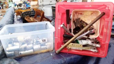 2 boxes of quality sockets & workshop sundries