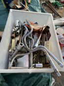A large box of sockets etc COLLECT ONLY