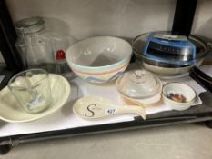 selection of kitchen ceramic and Glass ware