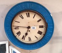 A Milkmaid Milk advertising wall clock COLLECT ONLY