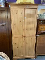 A 2 door wardrobe (80cm x 52cm x 188cm)