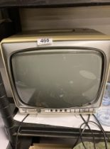 A vintage Grundig portable TV