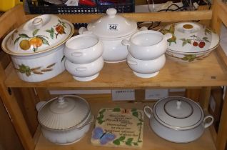 5 Tureens including Royal Worcester