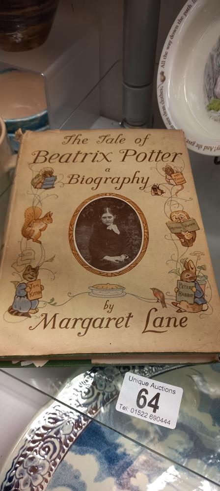 4 Beatrix Potter figures by Royal Albert & Beswick & a Beatrix Potter biography etc - Image 3 of 4