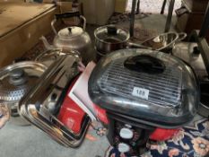 A quantity of Kitchenalia including Go-Chef saucepans etc COLLECT ONLY