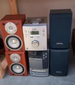 A Goodmans DAB mini system & A Matsui mini system with speakers COLLECT ONLY