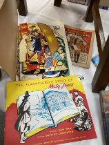 A folder of biblical prints & A souvenir book of Coronation pageantry