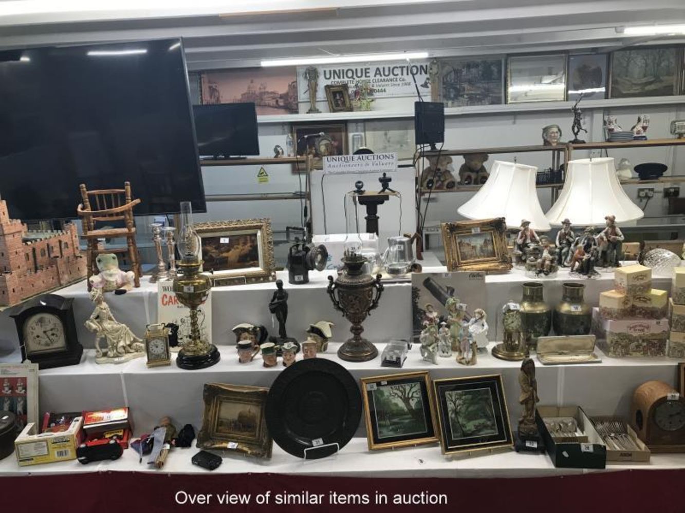 A Collectors & General auction - A lot of items will need to be collected please enquire before bidding