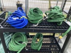A quantity of hose pipes