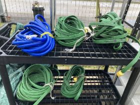 A quantity of hose pipes