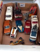 A quantity of Dinky, Corgi vehicles including mini & Ford Transit etc