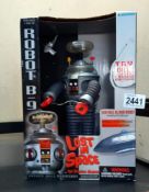 A boxed Lost in space robot B-9