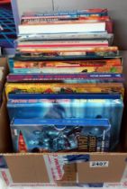 A good lot of Doctor Who books including specials, the early years etc